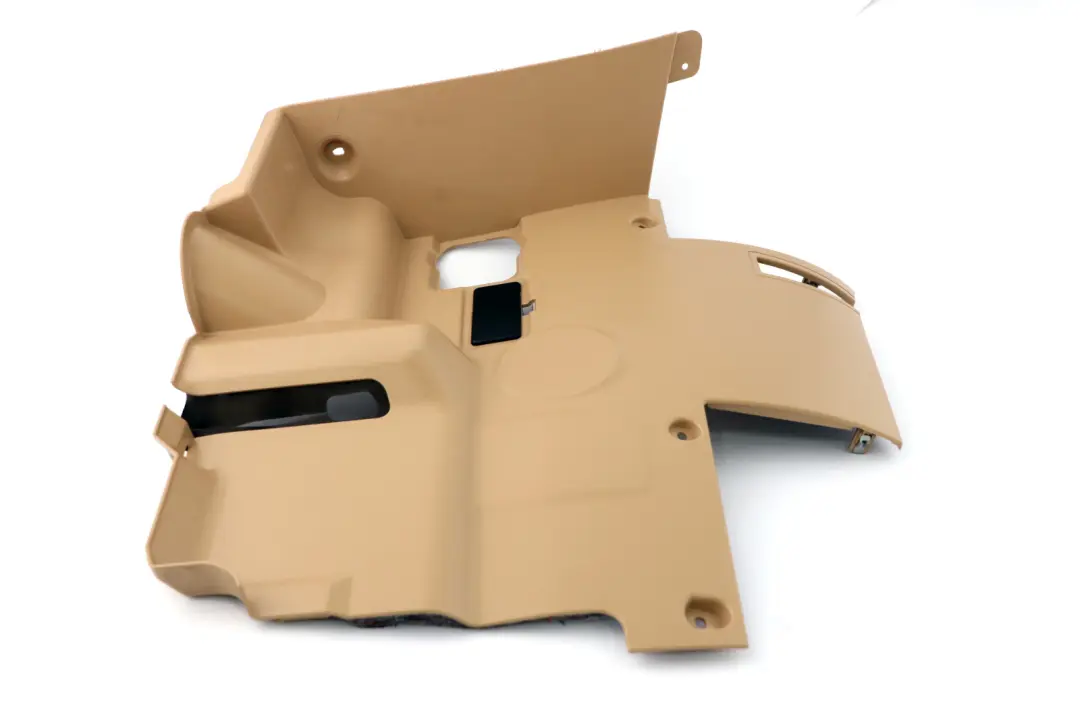 BMW 5 Series E60 E61 LCI Trim Panel Foot Controls Right O/S Driver Beige - SKU rhd-7063198 - Part number 7063198