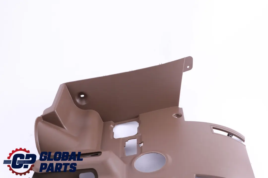 BMW 5 Series E60 E61 Cover Trim Panel Foot Control Brown TRÜFFELBRAUN - SKU rhd-7063224 - Part number 7063224