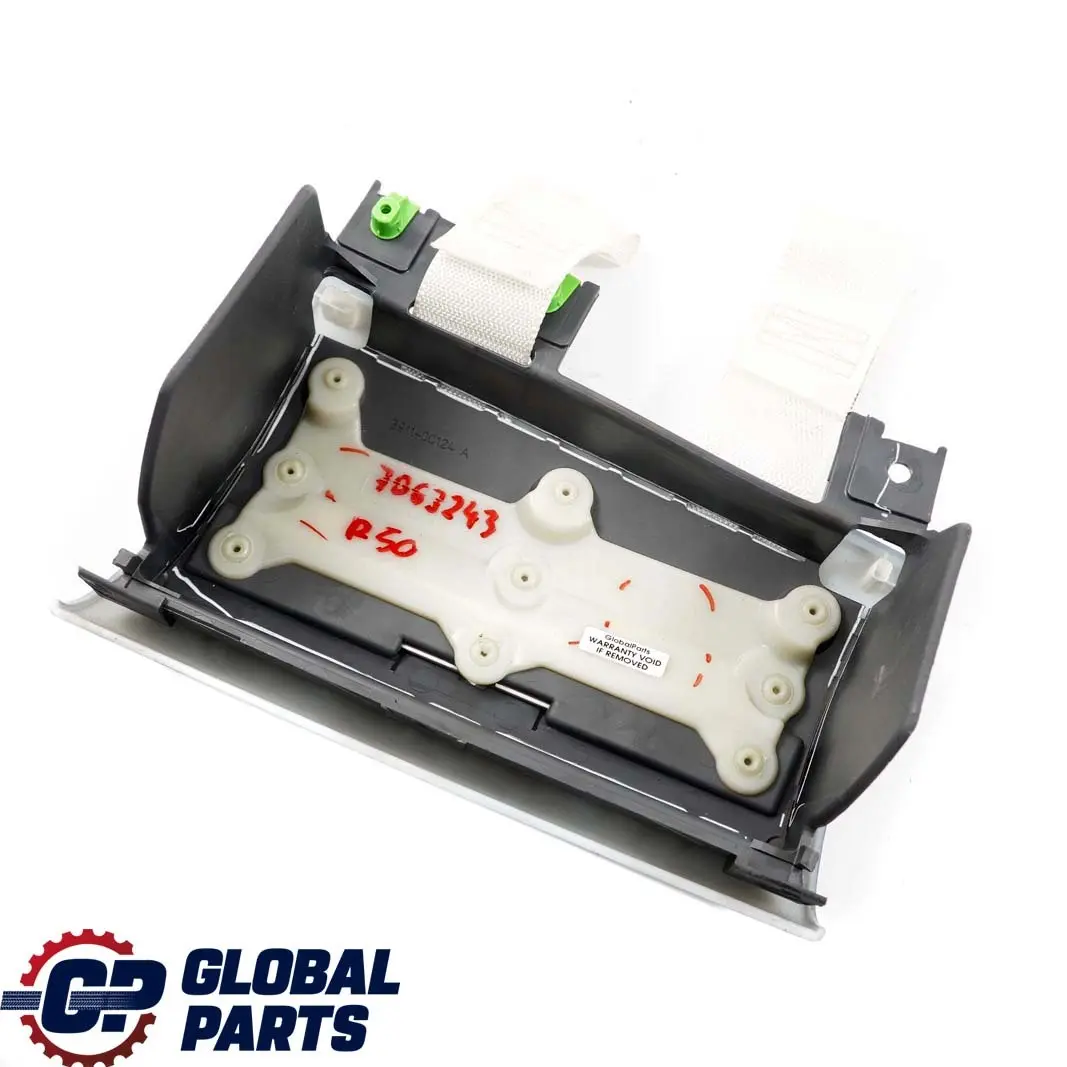 Dashboard Decor Panel Trim Cover Anthracite to BMW Mini Cooper One R50 R53 with Part number 7063243 BMW Mini Cooper One R50 R53 Dashboard Decor Panel Trim Cover Anthracite - SKU rhd-7063243 - Part number 7063243