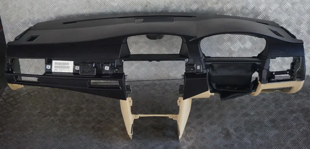 Dashboard Dash Trim Panel Black Beige to BMW 5 Series E60 E61 with Part number 7063271 BMW 5 Series E60 E61 Dashboard Dash Trim Panel Black Beige - SKU rhd-7063271 - Part number 7063271
