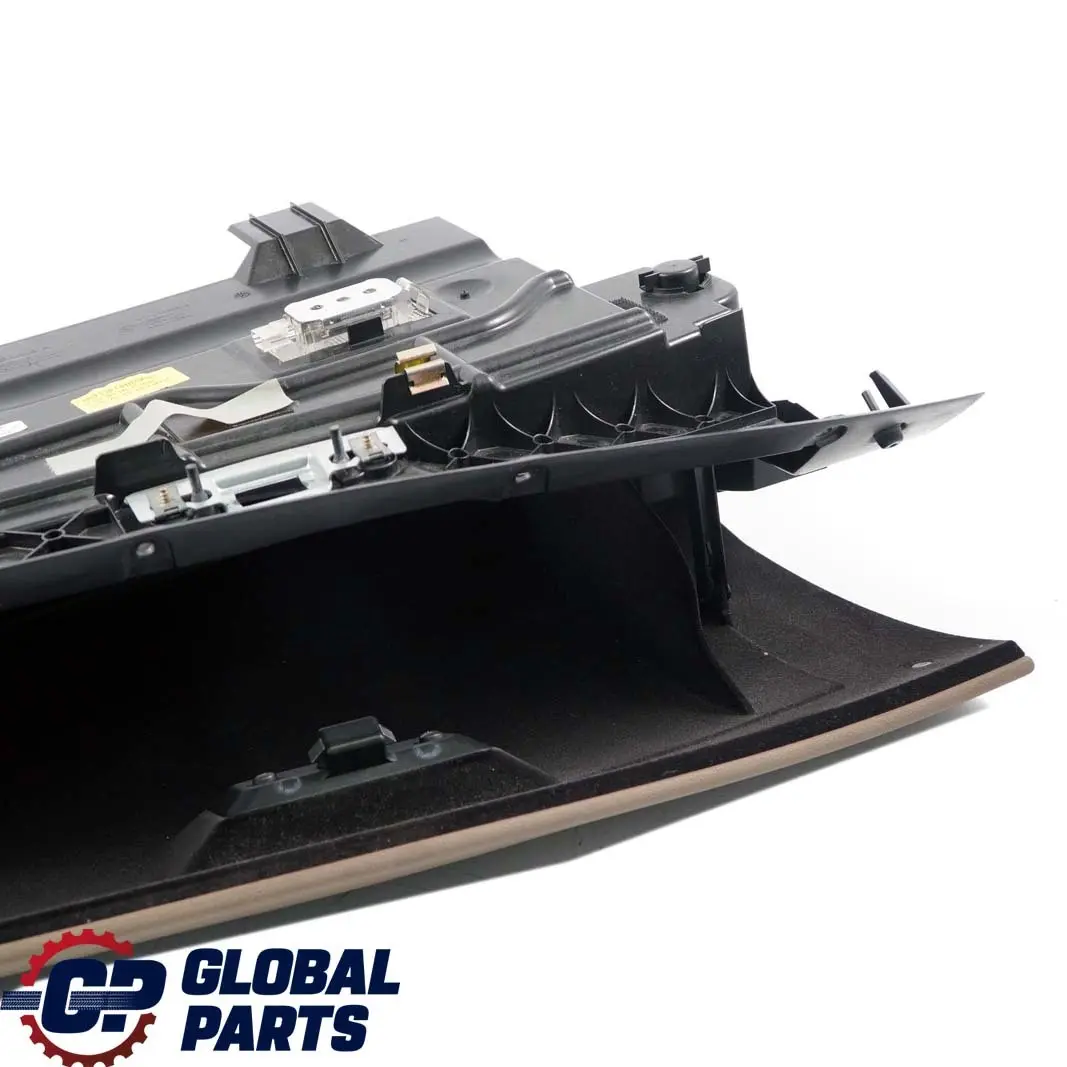 BMW 5 Series E60 E61 Glove Box Lid Storage Case Housing Trüffelbraun Brown - SKU rhd-7063464 - Part number 7063464