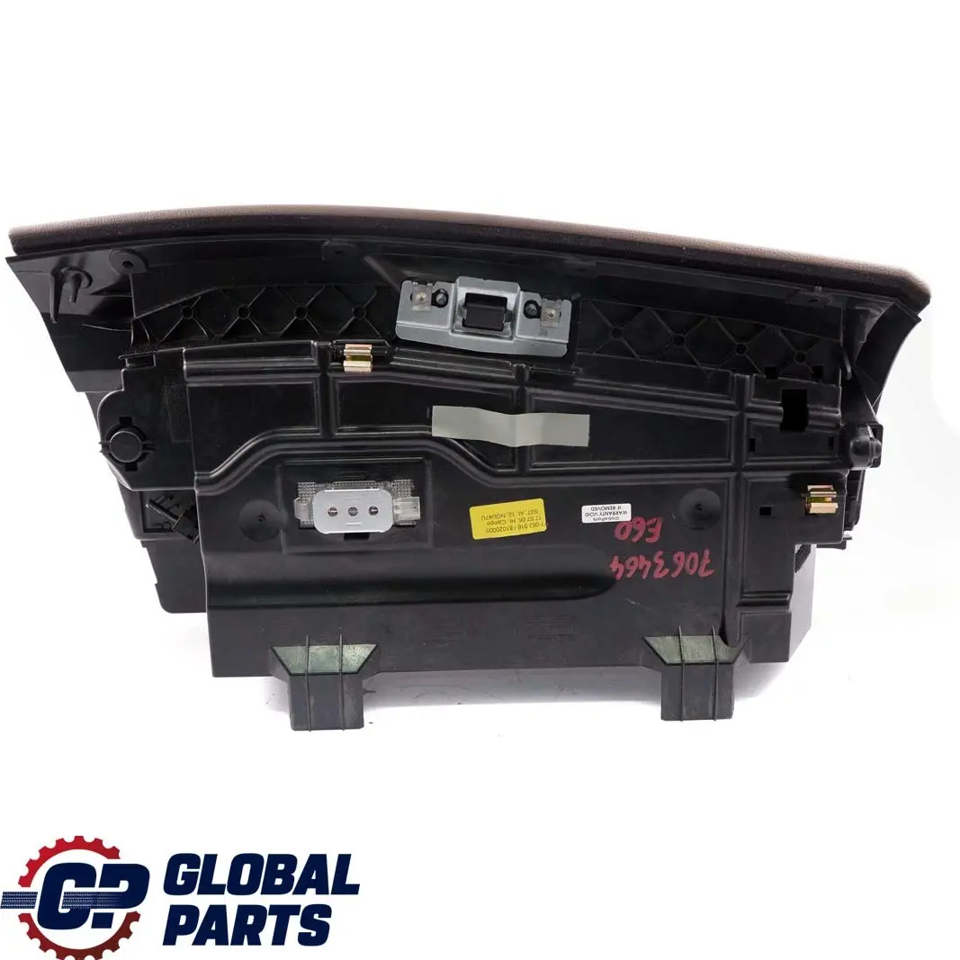BMW 5 Series E60 E61 Glove Box Lid Storage Case Housing Trüffelbraun Brown - SKU rhd-7063464 - Part number 7063464