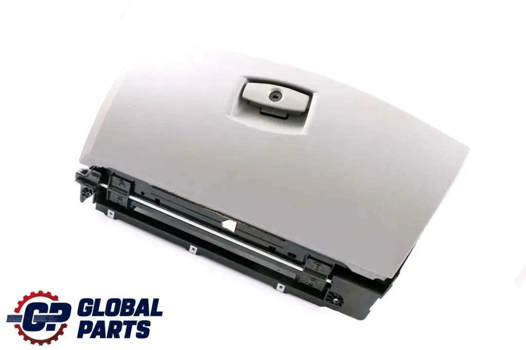 BMW 5 Series E60 E61 LCI Dashboard Glove Box Passenger Side Grey Leather - SKU rhd-7063516-1 - Part number 7063516