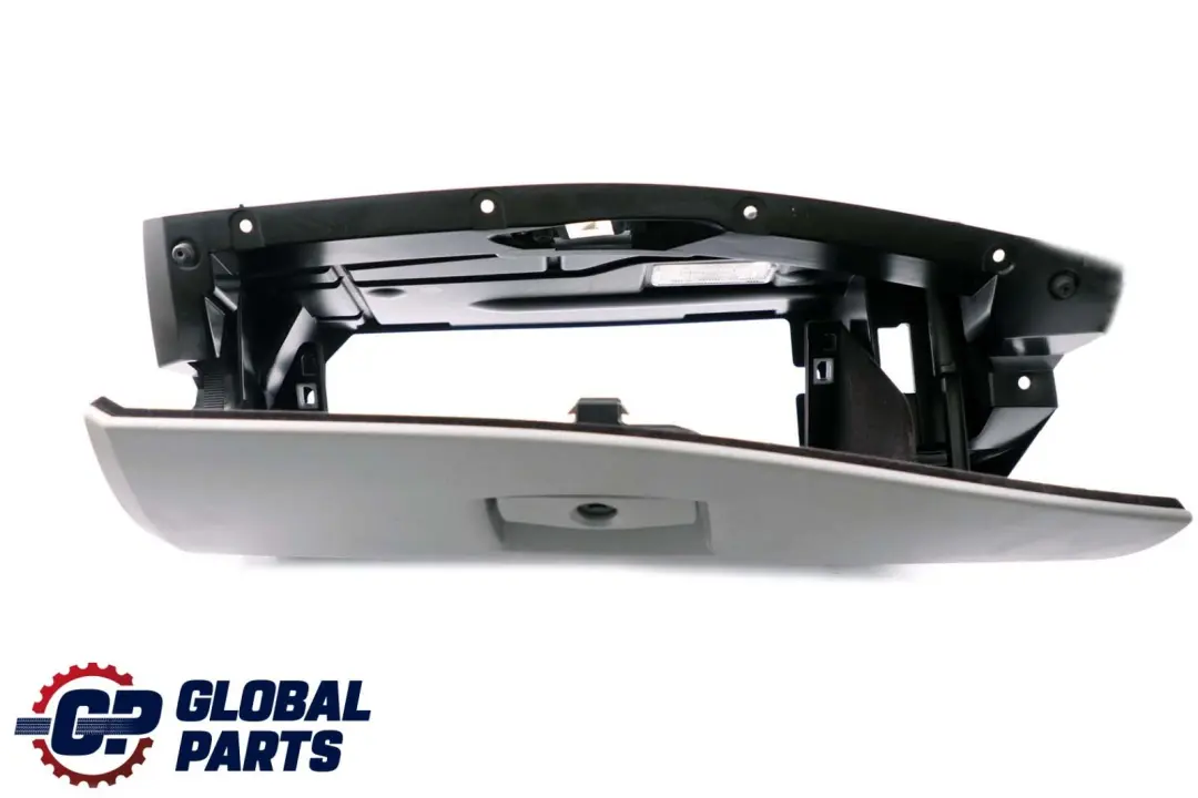 BMW 5 Series E60 E61 LCI Dashboard Glove Box Passenger Side Grey Leather - SKU rhd-7063516-1 - Part number 7063516