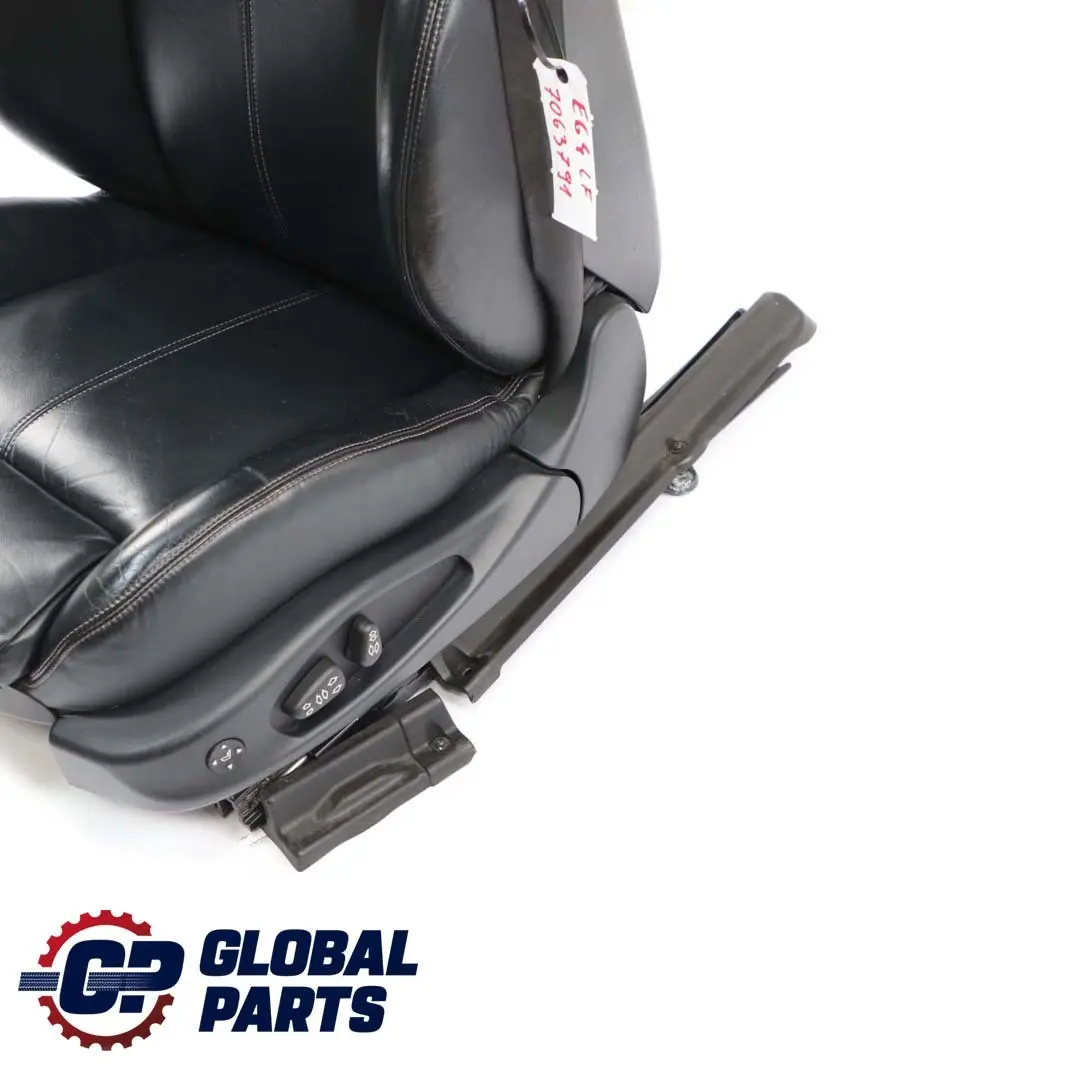 BMW E64 Cabrio Sport Heated Black Leather Front Left N/S Passenger Seat Memory - SKU rhd-7063791 - Part number 7063791