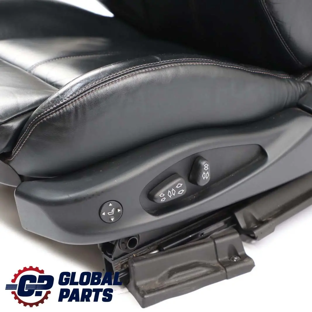 BMW E64 Cabrio Sport Heated Black Leather Front Left N/S Passenger Seat Memory - SKU rhd-7063791 - Part number 7063791