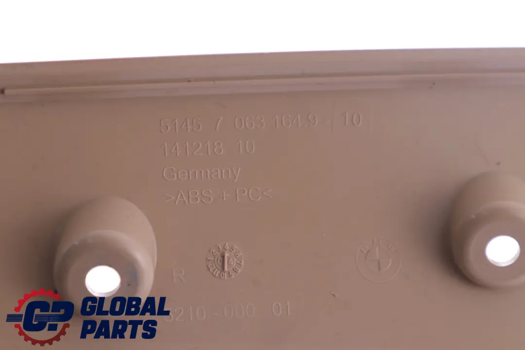 BMW 5 Series E60 E61 Dashboard Trim Tray Storage Glove Box Driver Beige 7063164 - SKU rhd-7063908 - Part number 7063908