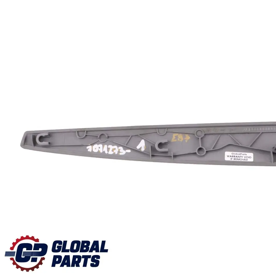 Dashboard Panel Centre Trim Strip Titan Matt Silver to BMW 1 Series E87 with Part number 7071273 BMW 1 Series E87 Dashboard Panel Centre Trim Strip Titan Matt Silver - SKU rhd-7071273-1 - Part number 7071273