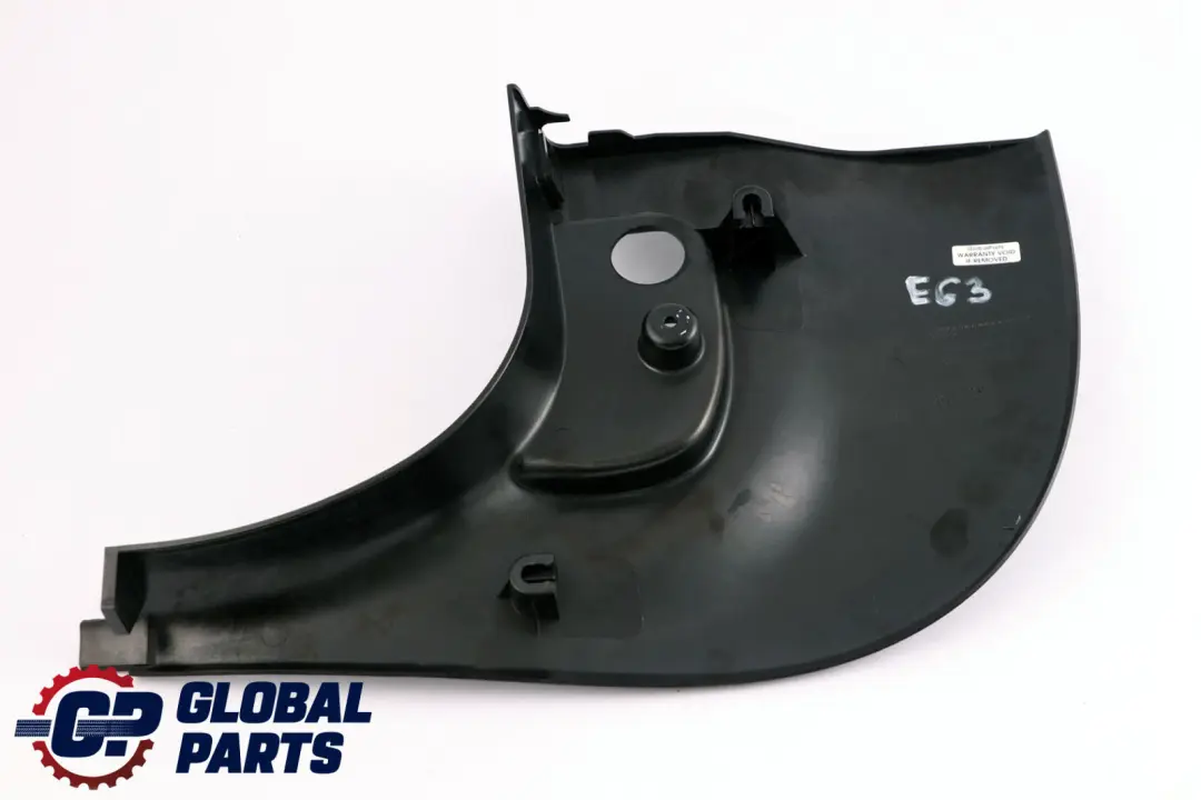 BMW 6 Series E63 E64 LCI Lateral Trim Panel Front Right Leg Room Black 7008930 - SKU rhd-7073674 - Part number 7073674