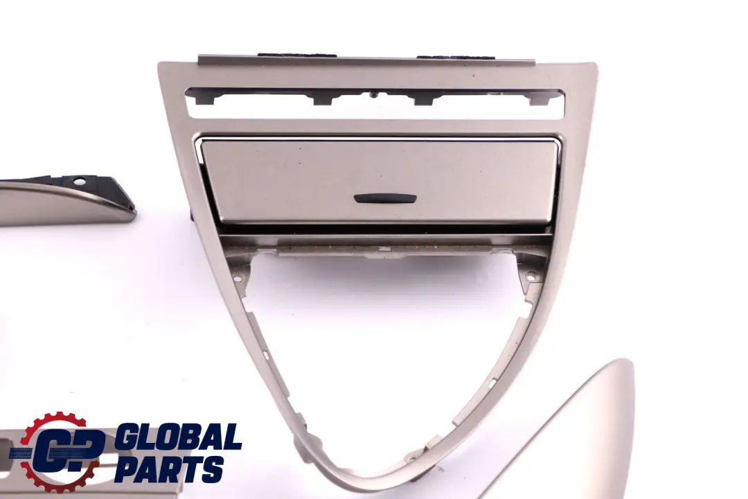 BMW 6 Series 2 E63 E64 Decorative Strip Dashboard Interior Trim Set Ruthenium - SKU rhd-7073721-2 - Part number 7073721