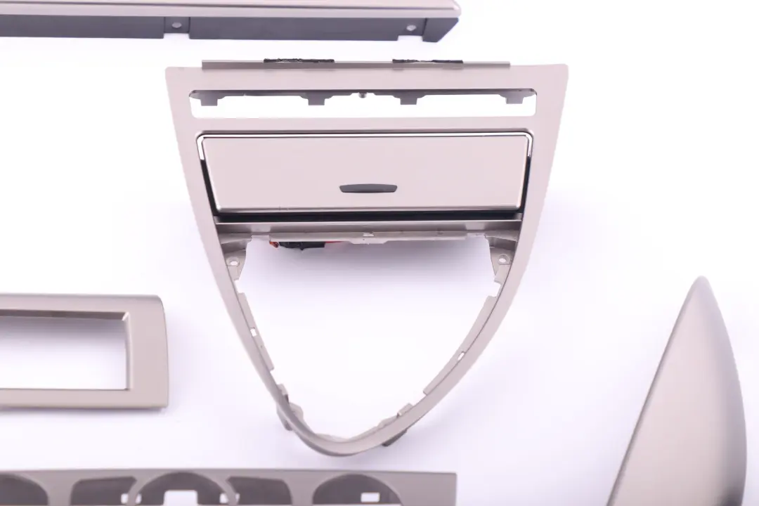 BMW 6 Series E63 E64 Decorative Strip Dashboard Interior Trim Set Ruthenium - SKU rhd-7073721 - Part number 7073721