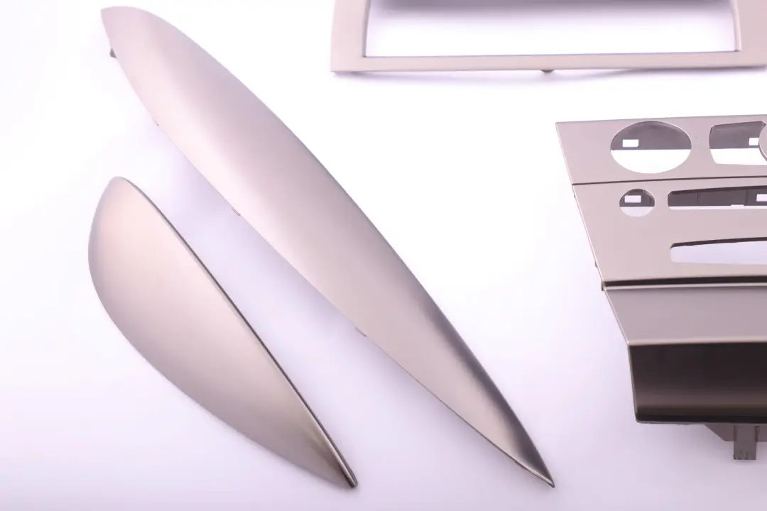 Decorative Strip Dashboard Interior Trim Set Ruthenium to BMW 6 Series E63 E64 with Part number 7073721 BMW 6 Series E63 E64 Decorative Strip Dashboard Interior Trim Set Ruthenium - SKU rhd-7073721 - Part number 7073721