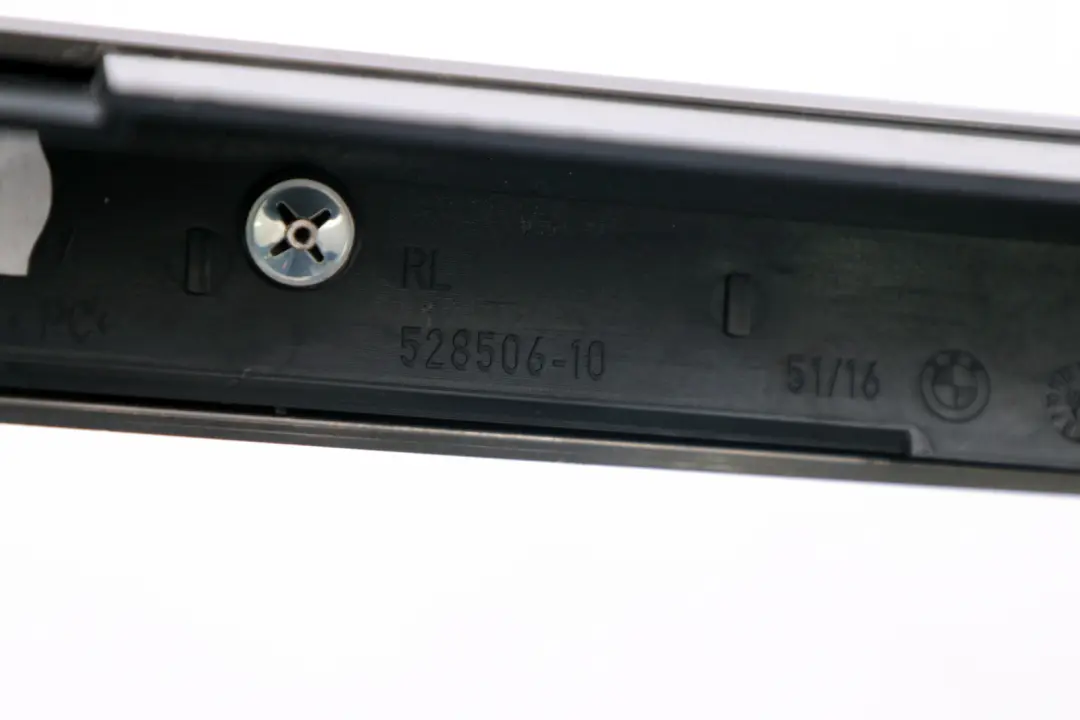 Decorative Strip Dashboard Left N/S Ruthenium Grey Matt to BMW 6 Series E63 E64 with Part number 7073724 BMW 6 Series E63 E64 Decorative Strip Dashboard Left N/S Ruthenium Grey Matt - SKU rhd-7073724 - Part number 7073724