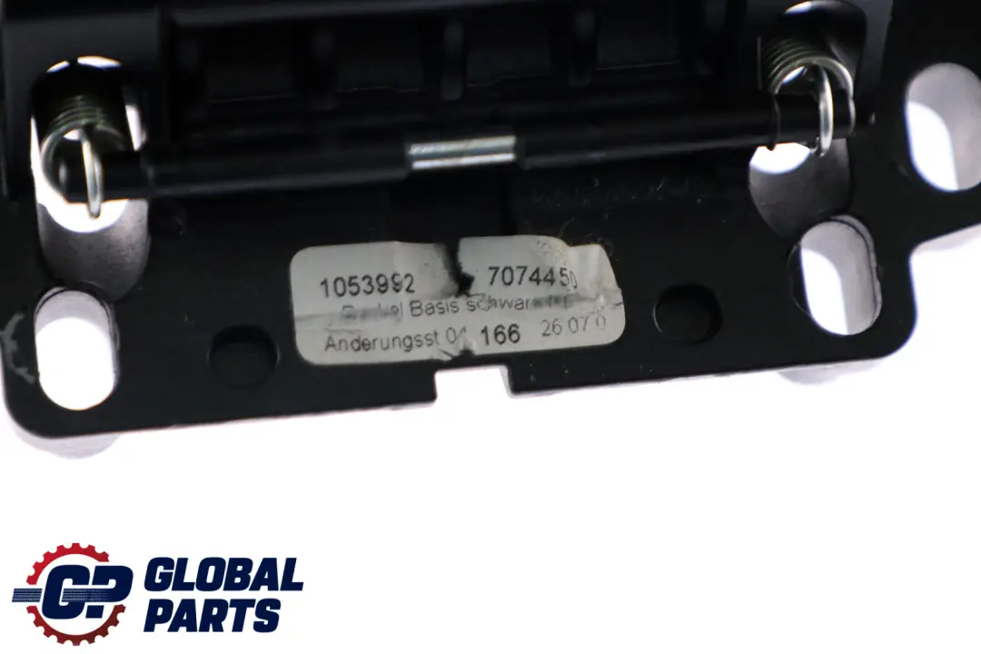 BMW 5 Series E60 E61 LCI Cover Centre Console Armrest Schwarz Black - SKU rhd-7074450 - Part number 7074450