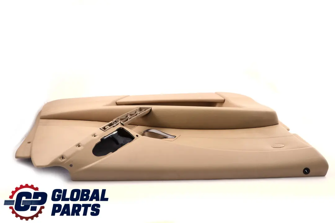 BMW 5 Series E60 E61 Front Left N/S Door Card Trim Panel Beige Leather - SKU rhd-7076167 - Part number 7076167