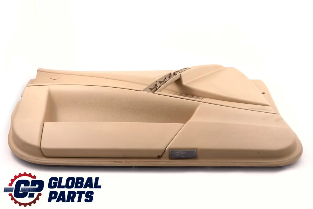 BMW 5 Series E60 E61 Front Left N/S Door Card Trim Panel Beige Leather - SKU rhd-7076167 - Part number 7076167