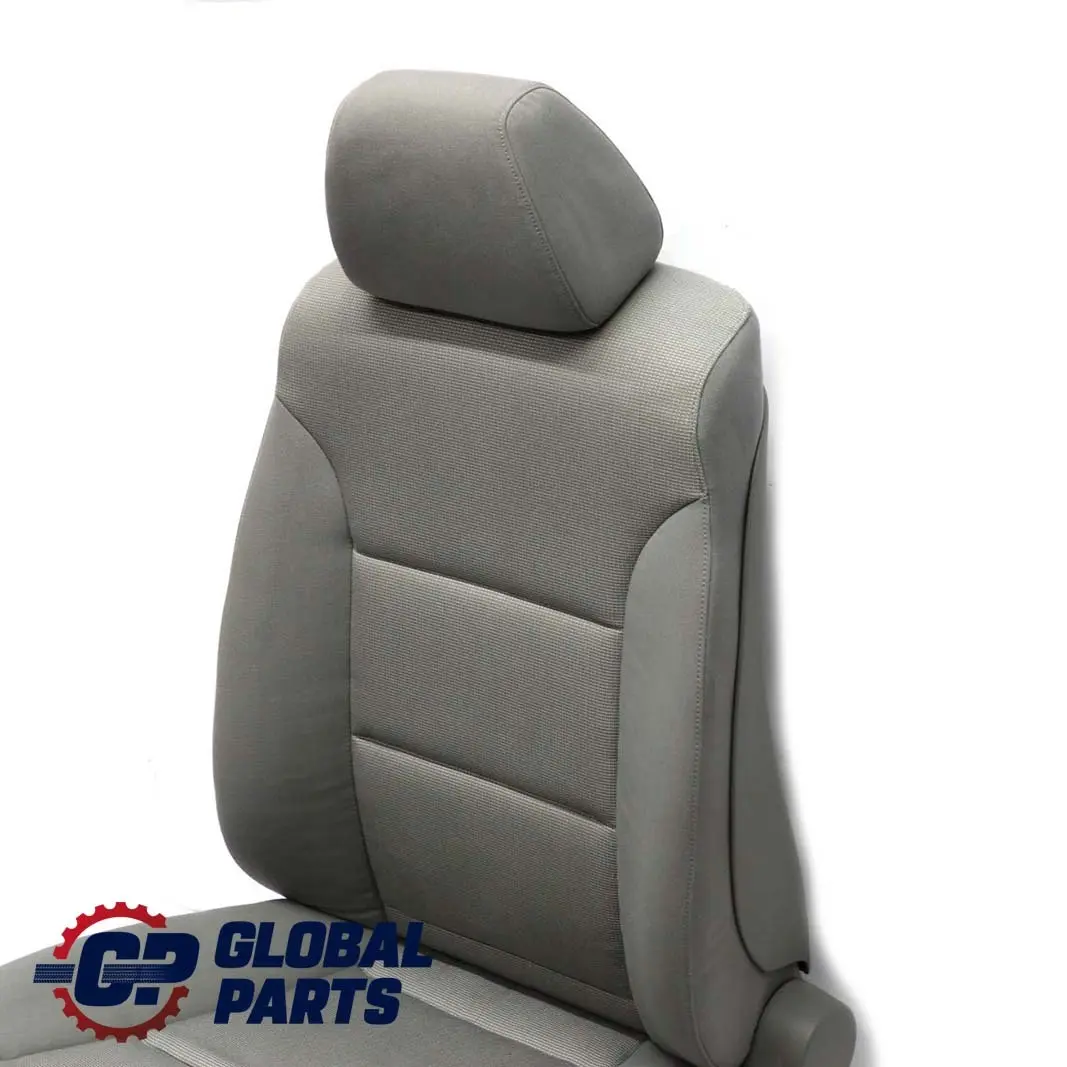 BMW 5 Series E60 E61 Grey Cloth Fabric Front Left N/S Seat Passenger Side - SKU rhd-7076416-1 - Part number 7076416