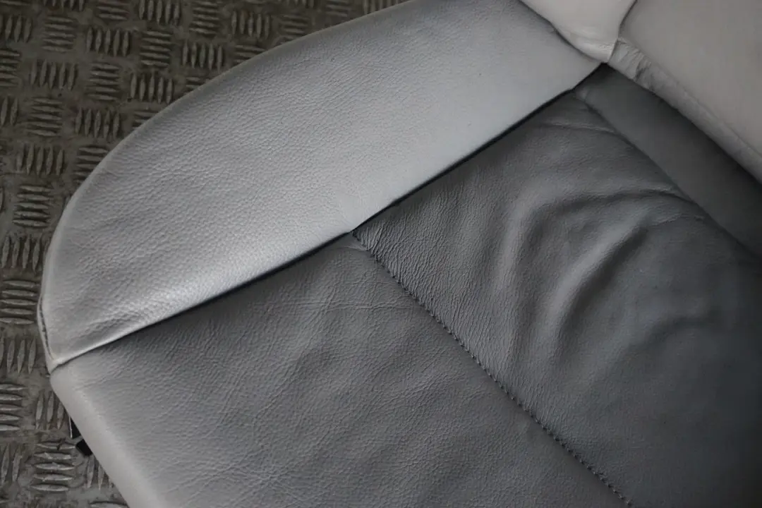 Heated Grey Leather Front Left N/S Seat Passenger Side to BMW 5 Series E60 E61 with Part number 7076581 BMW 5 Series E60 E61 Heated Grey Leather Front Left N/S Seat Passenger Side - SKU rhd-7076581 - Part number 7076581