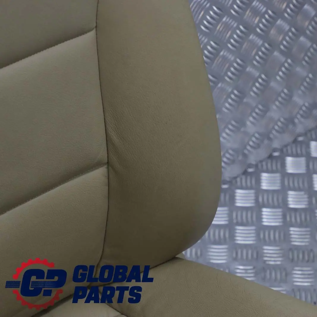 Heated Beige Leather Front Left N/S Seat Passenger Side to BMW 5 Series E60 E61 with Part number 7076664 BMW 5 Series E60 E61 Heated Beige Leather Front Left N/S Seat Passenger Side - SKU rhd-7076664 - Part number 7076664