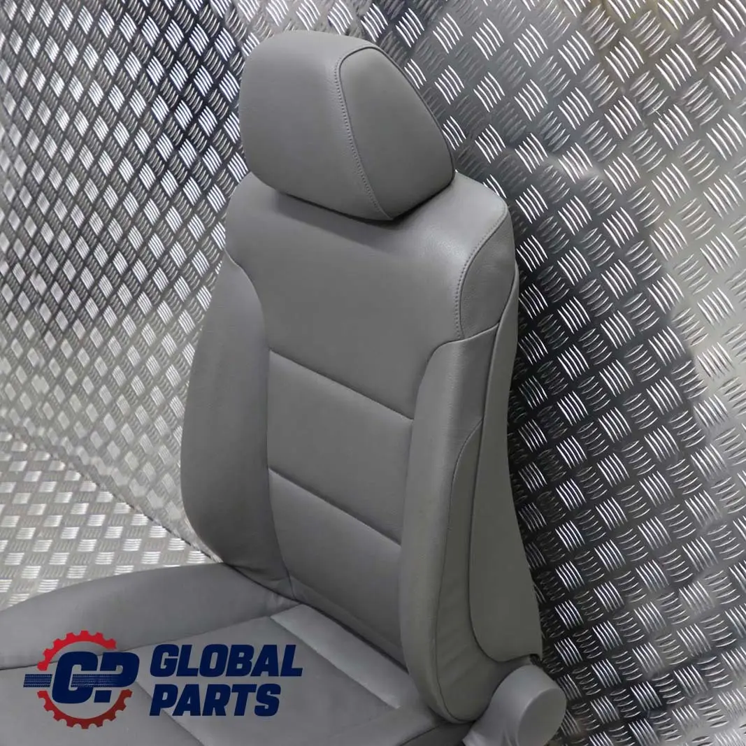BMW 5 Series E60 E61 Grey Leather Front Left N/S Seat - SKU rhd-7076665-2 - Part number 7076665