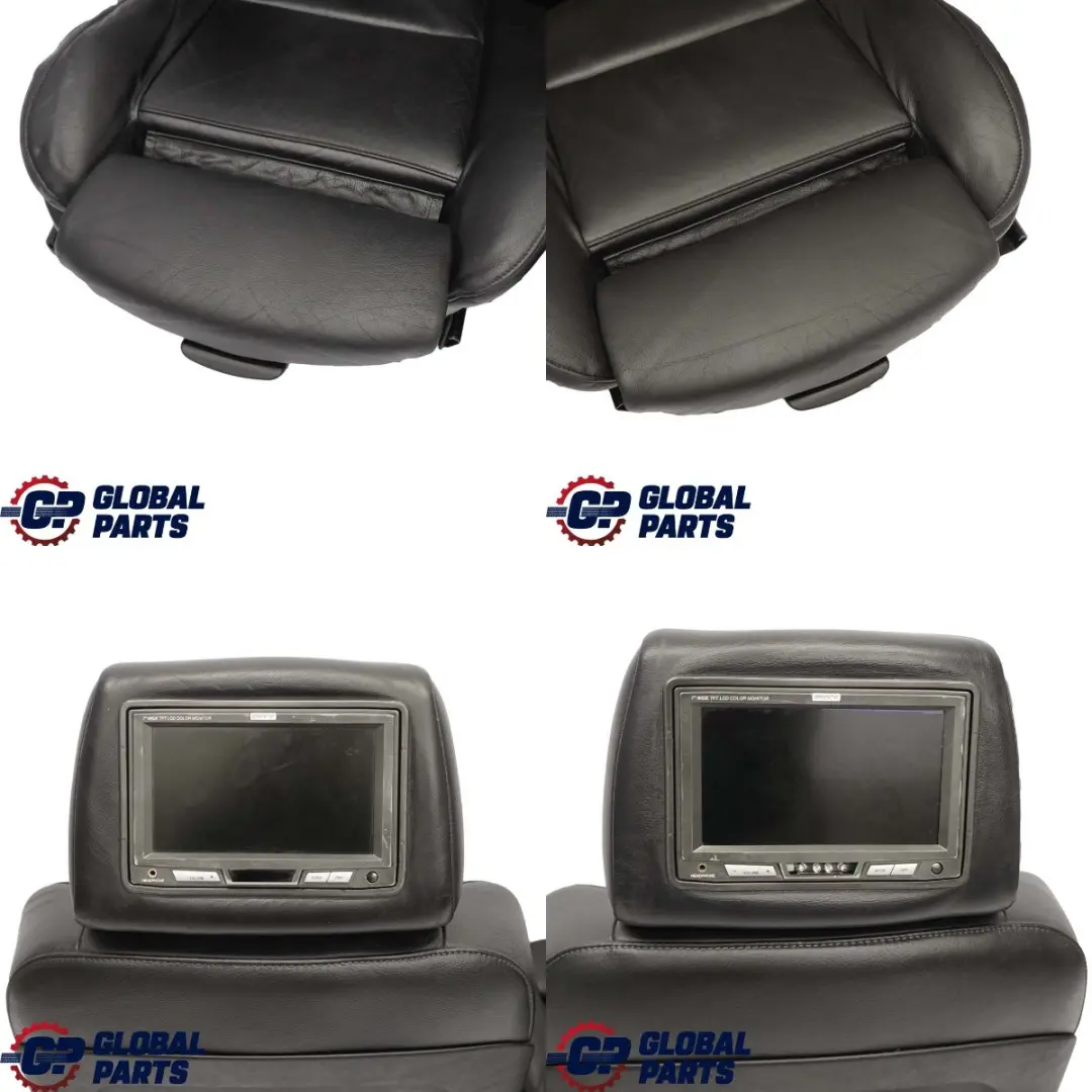 BMW X5 E53 Sport Black Leather Front Left Right Seat Seats Electric Memory - SKU rhd-7077568 - Part number 7077568