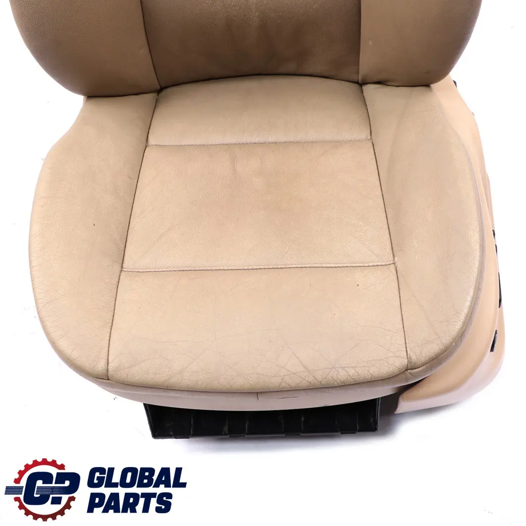 Front Left N/S Beige Leather Seat Passenger Side Memory Comfort to BMW X5 E53 with Part number 7077595 BMW X5 E53 Front Left N/S Beige Leather Seat Passenger Side Memory Comfort - SKU rhd-7077595-1 - Part number 7077595