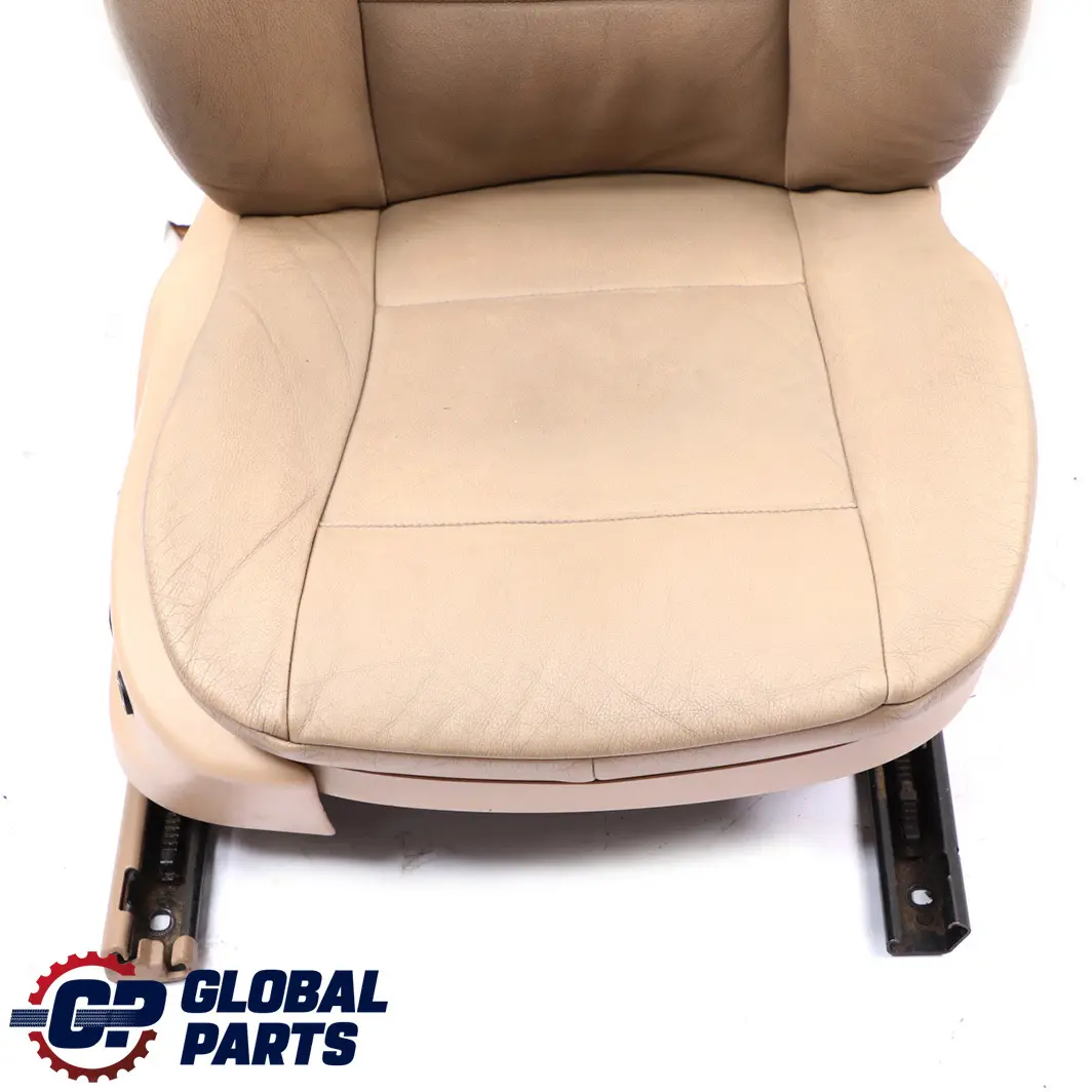 Front Right O/S Beige Leather Seat Driver Side Memory Comfort to BMW X5 E53 with Part number 7077595 BMW X5 E53 Front Right O/S Beige Leather Seat Driver Side Memory Comfort - SKU rhd-7077595-2 - Part number 7077595