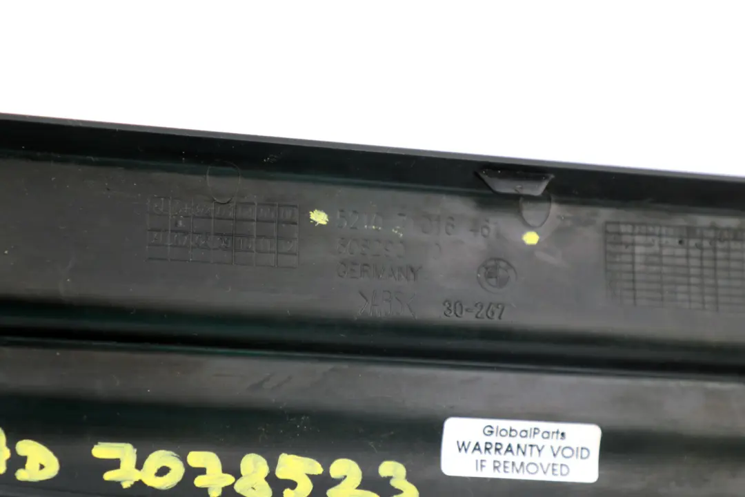 Finisher Upper Rail Exterior Trim Front Left N/S 7016461 to BMW 5 Series E60 Seat with Part number 7078523 BMW 5 Series E60 Seat Finisher Upper Rail Exterior Trim Front Left N/S 7016461 - SKU rhd-7078523 - Part number 7078523