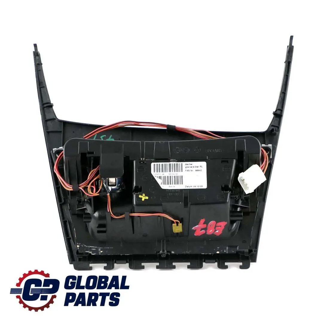 BMW 1 Series 30 E87 Ashtray Finisher Tray Front Glaciersilber Silver - SKU rhd-7078571-30 - Part number 7078571