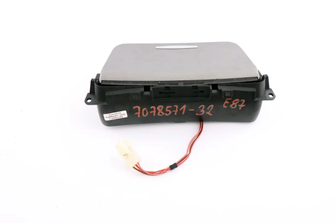 BMW Serie 1 E87 Cenicero Consola Central Decoración Titanio Mate - SKU 7078571-32 - Número de pieza 7078571