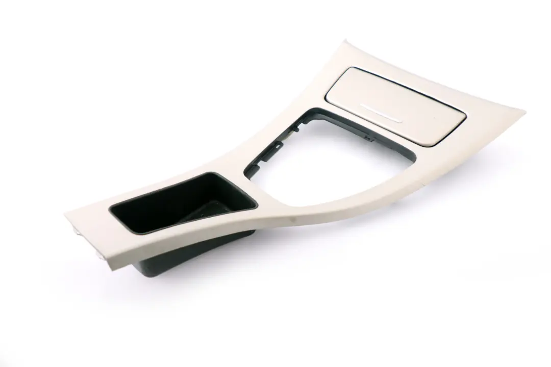 Centre Console Trim Ashtray Gear Surround Aluminium to BMW 3 Series E90 E91 Cover with Part number 6982448 BMW 3 Series E90 E91 Cover Centre Console Trim Ashtray Gear Surround Aluminium - SKU rhd-7078571-41 - Part number 6982448