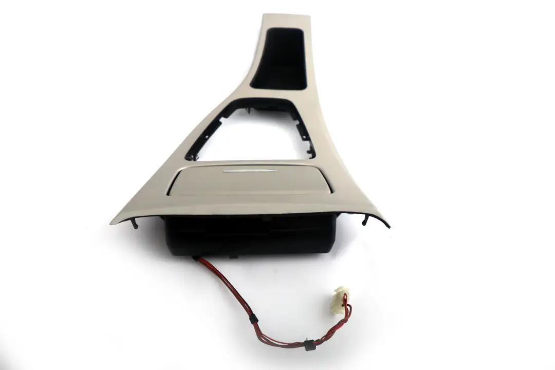 BMW 3 Series E90 E91 Cover Centre Console Trim Ashtray Gear Surround Aluminium - SKU rhd-7078571-41 - Part number 6982448
