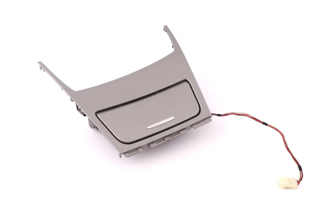 Ashtray Finisher Tray Titan Silver Front to BMW 1 Series 6 E87 with Part number 7078571 BMW 1 Series 6 E87 Ashtray Finisher Tray Titan Silver Front - SKU rhd-7078571-6 - Part number 7078571