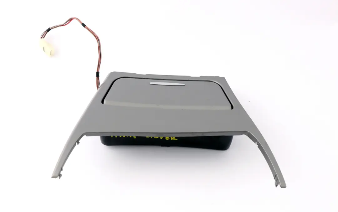 BMW 1 Series 6 E87 Ashtray Finisher Tray Titan Silver Front - SKU rhd-7078571-6 - Part number 7078571