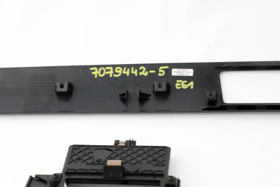 BMW 5 Series E60 E61 Decorative Strip Dashboard Interior Trim Set Titan Dunkel - SKU rhd-7079442-5 - Part number 7079442