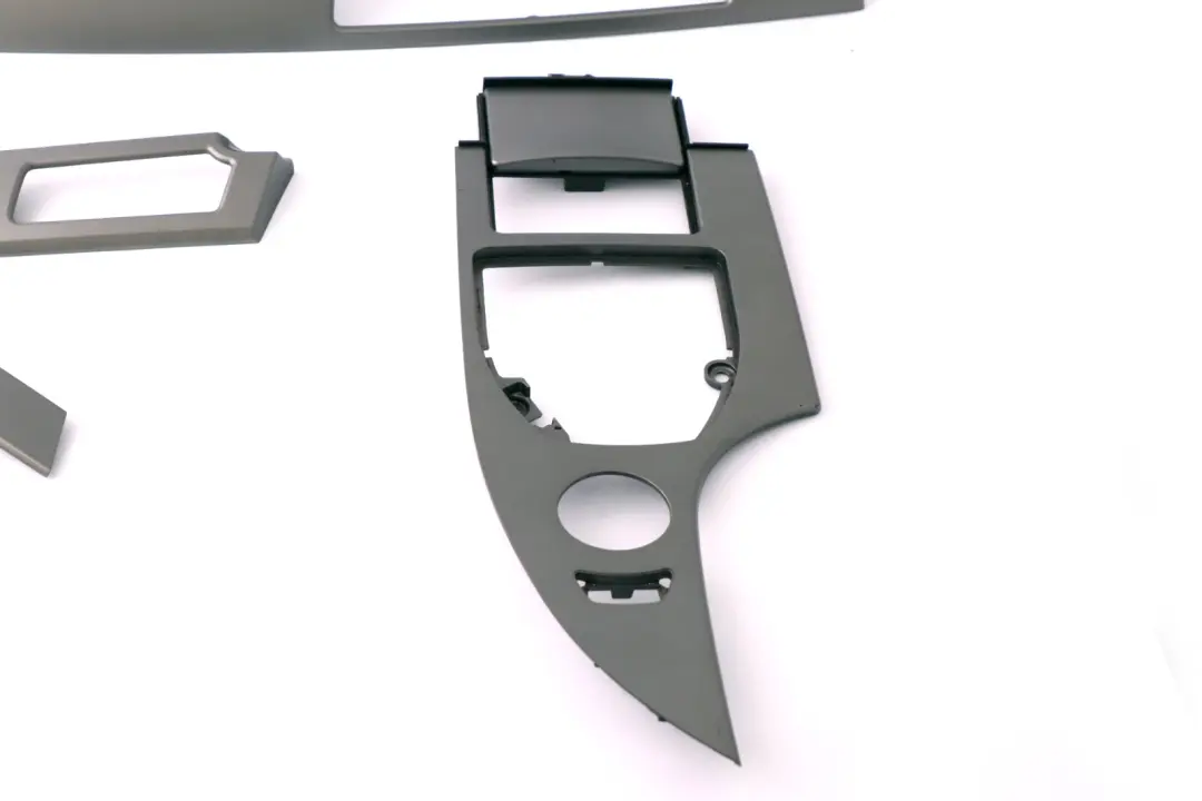 Decorative Strip Dashboard Interior Trim Set Titan Dunkel to BMW 5 Series E60 E61 with Part number 7079442 BMW 5 Series E60 E61 Decorative Strip Dashboard Interior Trim Set Titan Dunkel - SKU rhd-7079442-5 - Part number 7079442