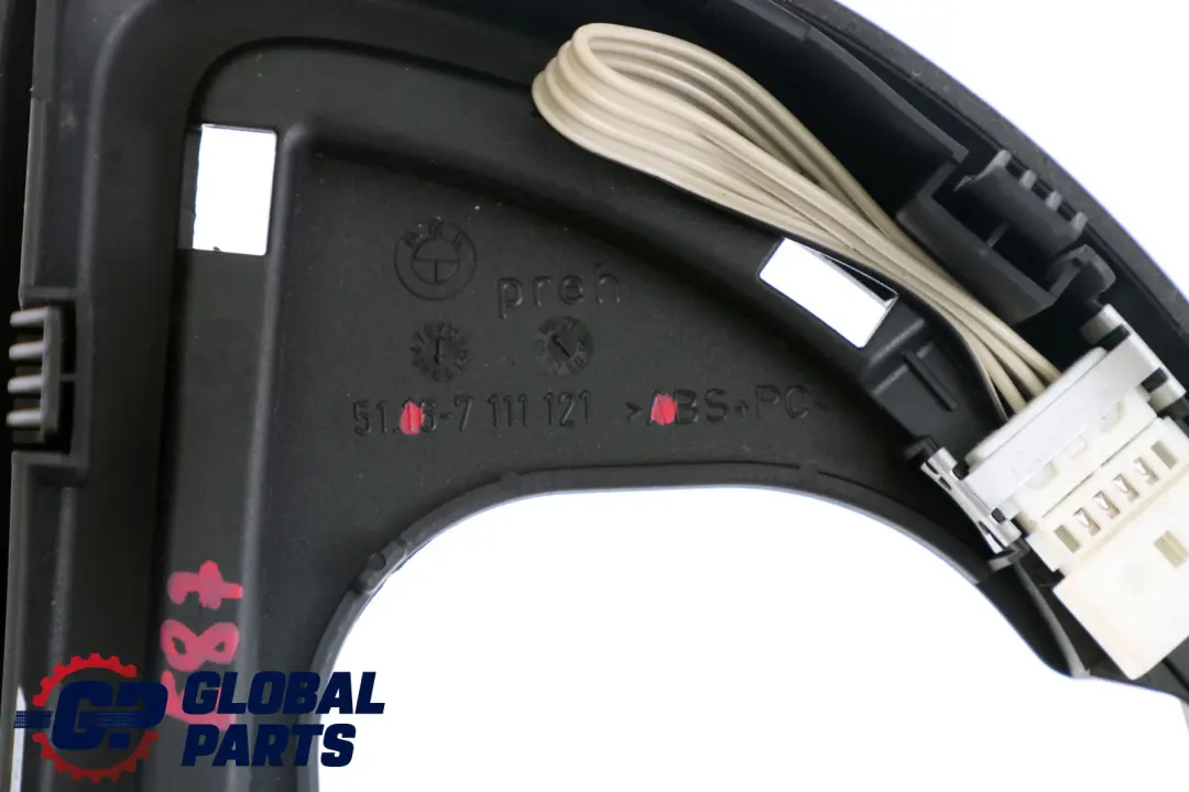 Lever Cover Preselect Steptronic Auto to BMW 1 Series E81 E82 E87 E88 Gear with Part number 7111121 BMW 1 Series E81 E82 E87 E88 Gear Lever Cover Preselect Steptronic Auto - SKU rhd-7111121 - Part number 7111121