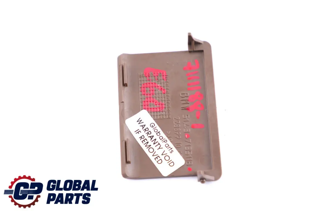 Front Right Cover Trim Panel Leg Room OBD Brown 7135118 to BMW 5 Series 1 E60 E61 with Part number 7111188 BMW 5 Series 1 E60 E61 Front Right Cover Trim Panel Leg Room OBD Brown 7135118 - SKU rhd-7111188-1 - Part number 7111188