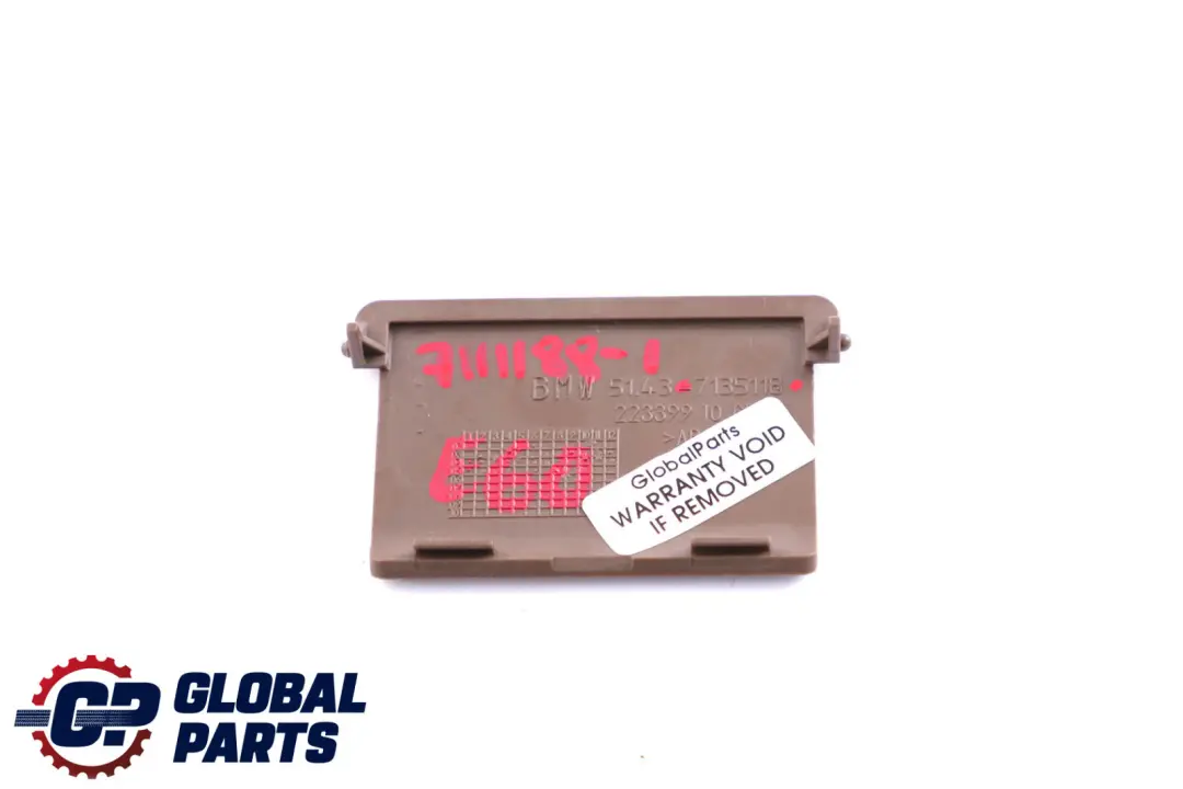 Front Right Cover Trim Panel Leg Room OBD Brown 7135118 to BMW 5 Series 1 E60 E61 with Part number 7111188 BMW 5 Series 1 E60 E61 Front Right Cover Trim Panel Leg Room OBD Brown 7135118 - SKU rhd-7111188-1 - Part number 7111188