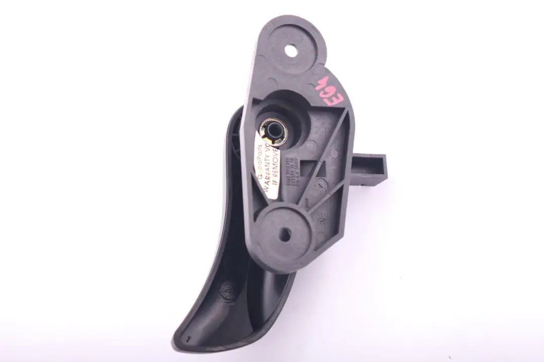 Lever For Engine Hood Mechanism Black 7112350 to BMW E63 E64 with Part number 9143461 BMW E63 E64 Lever For Engine Hood Mechanism Black 7112350 - SKU RHD-7112350 - Part number 9143461