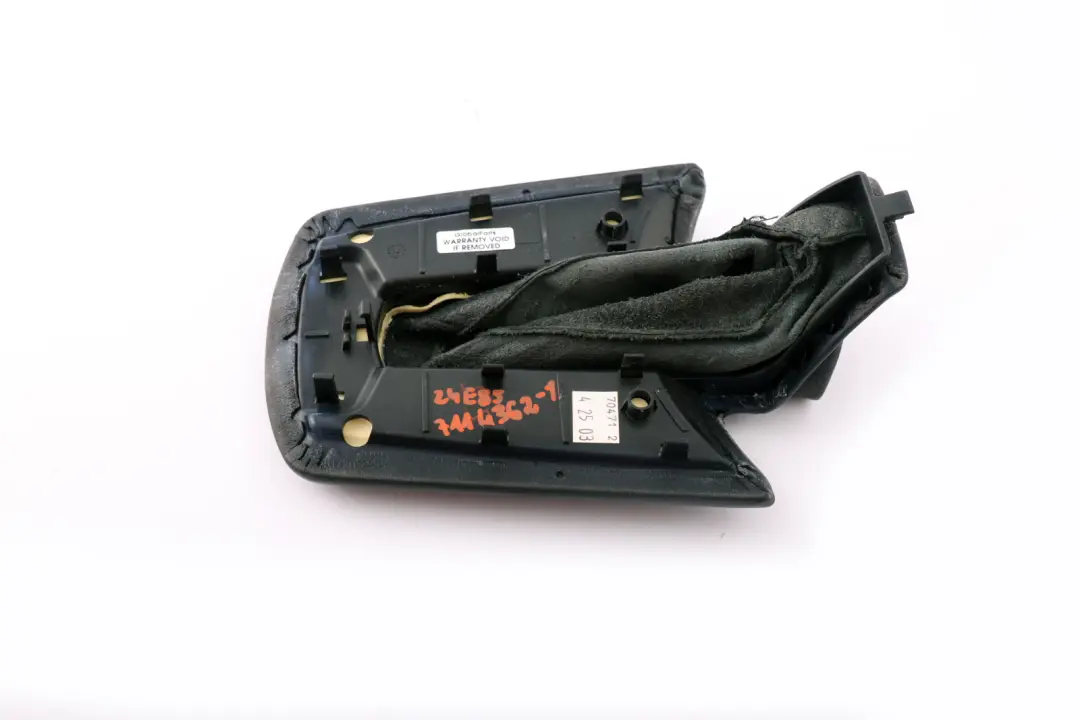 Handbrake Lever Cover Schwarz Black to BMW Z4 Series E85 E86 with Part number 7114362 BMW Z4 Series E85 E86 Handbrake Lever Cover Schwarz Black - SKU rhd-7114362-1 - Part number 7114362