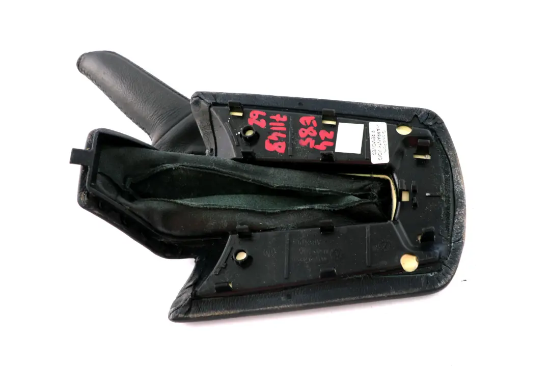 BMW Z4 Series E85 E86 Handbrake Lever Cover Schwarz Black - SKU rhd-7114362 - Part number 7114362