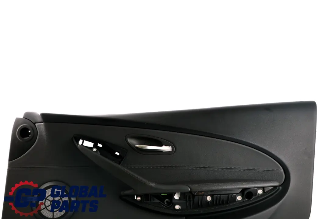 BMW 6 Series E63 E64 1 Front Right O/S Door Card Leather Trim Panel Black - SKU rhd-7115504-1 - Part number 7115504
