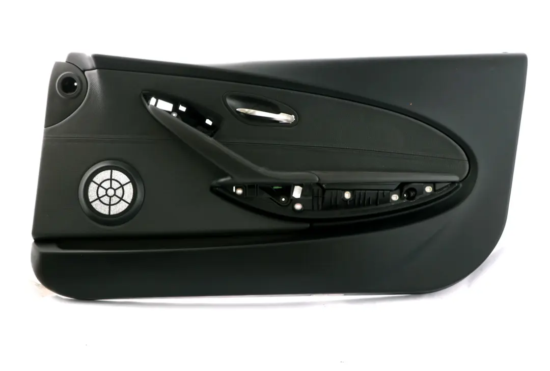 Front Right O/S Door Card Leather Trim Panel Black to BMW 6 Series E63 E64 with Part number 7115504 BMW 6 Series E63 E64 Front Right O/S Door Card Leather Trim Panel Black - SKU rhd-7115504 - Part number 7115504