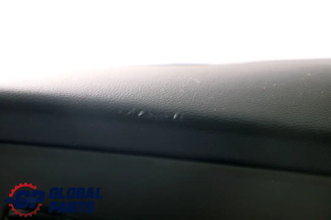 BMW 6 Series E63 E64 Front Right O/S Door Card Leather Pearl Trim Panel Black - SKU rhd-7115512 - Part number 7115512