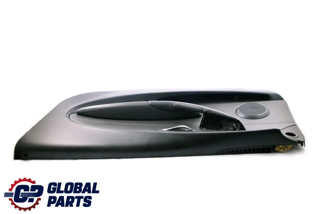 Front Right O/S Door Card Leather Pearl Trim Panel Black to BMW 6 Series E63 E64 with Part number 7115512 BMW 6 Series E63 E64 Front Right O/S Door Card Leather Pearl Trim Panel Black - SKU rhd-7115512 - Part number 7115512