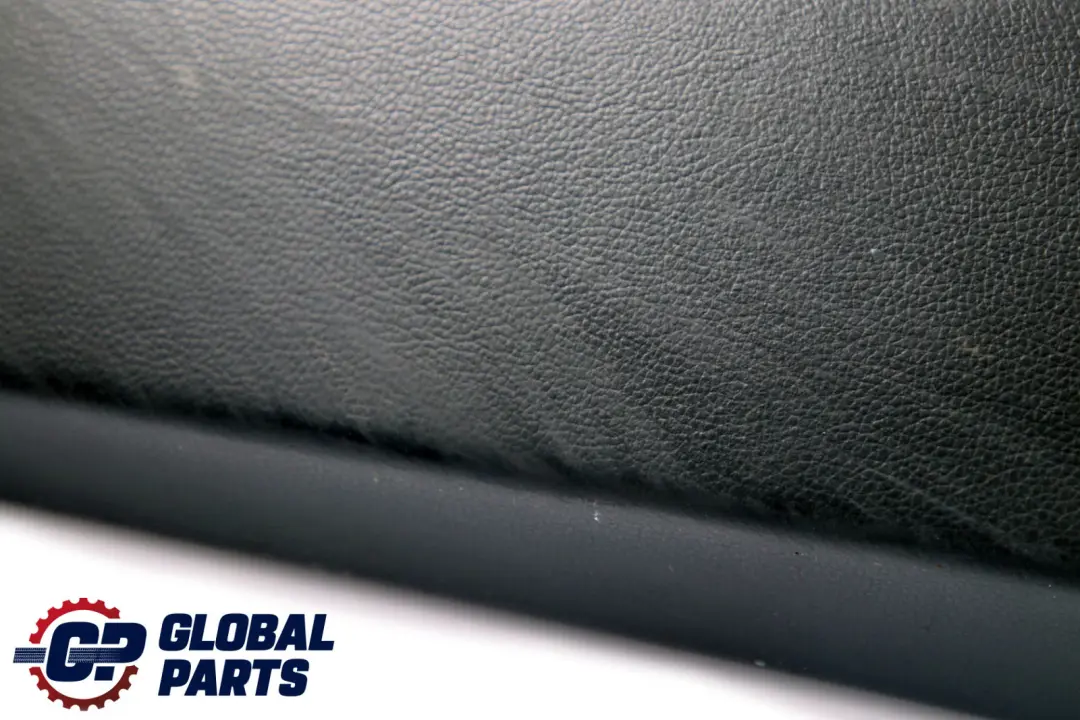 BMW 6 Series E63 E64 Front Right O/S Door Card Leather Pearl Trim Panel Black - SKU rhd-7115512 - Part number 7115512