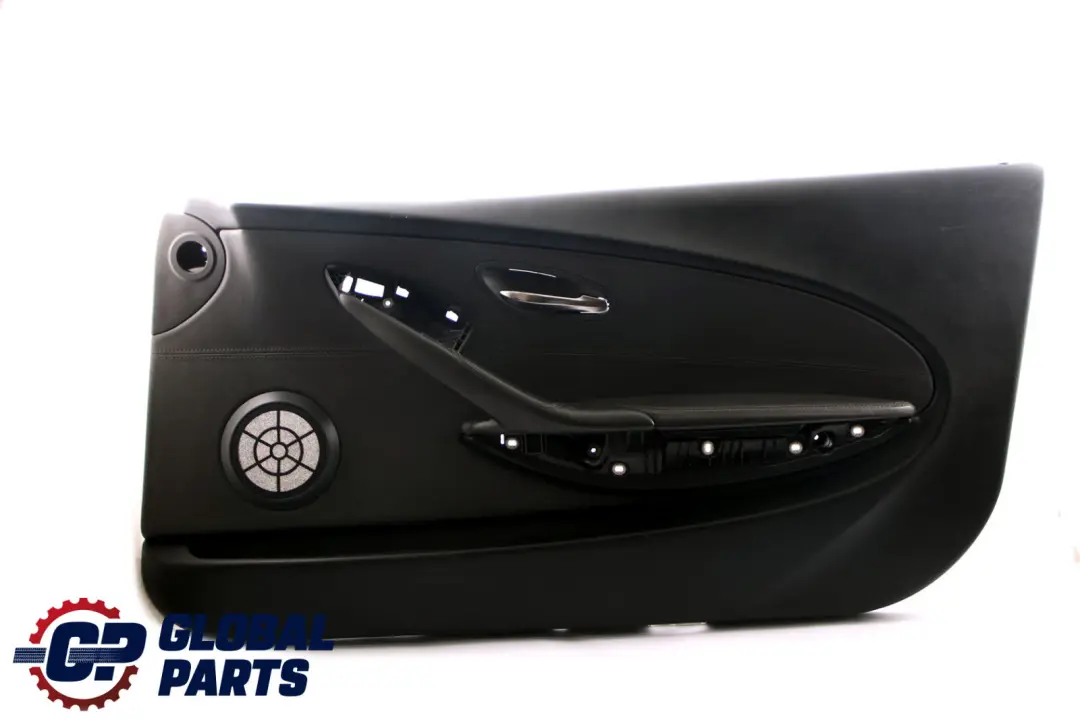 Front Right O/S Door Card Leather Pearl Trim Panel Black to BMW 6 Series E63 E64 with Part number 7115512 BMW 6 Series E63 E64 Front Right O/S Door Card Leather Pearl Trim Panel Black - SKU rhd-7115512 - Part number 7115512