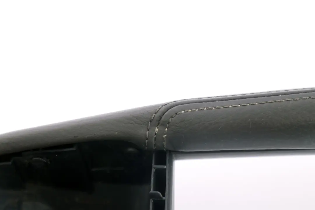 BMW 6 Series E63 E64 Front Interior Door Handle Leather Left N/S Grey - SKU rhd-7116037-1 - Part number 7115517