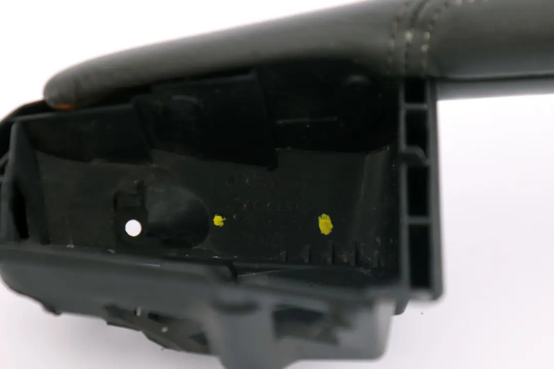 BMW 6 Series E63 E64 Front Interior Door Handle Leather Left N/S Grey - SKU rhd-7116037-1 - Part number 7115517